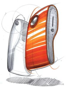 電子產品設計手繪靈感圖與服裝鞋帽的跨界融合